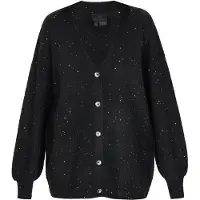 Dreimaster Klassik Casaco de malha preto