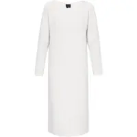 Dreimaster Klassik Vestido de malha offwhite