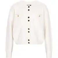 Dreimaster Klassik Casaco de malha offwhite