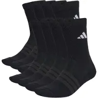 Adidas MEIAS DE CANO MÉDIO COM AMORTECIMENTO - 10 PARES