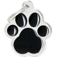 My Family Tag Clássica De Pata Grande Para Animal De Estimação