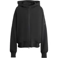 Adidas Casaco de treino em moletão 'Soft Lux' preto