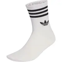 Adidas MEIAS DE CANO MÉDIO COM 3 RISCAS – 10 PARES