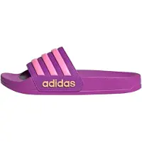 Adidas Sapato de praia/banho 'Adilette' ouro / roxo / rosa claro