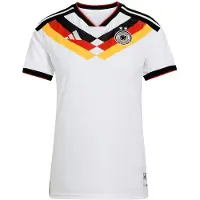 Adidas Camisola de futebol 'Germany 26 Women's Team Home Authentic' amarelo / vermelho escuro / preto / branco