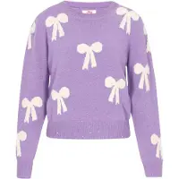 Mymo Pullover roxo / branco