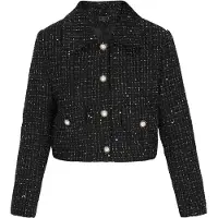 Faina Blazer ouro / preto