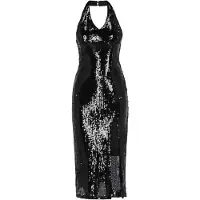 Faina Vestido de cocktail preto