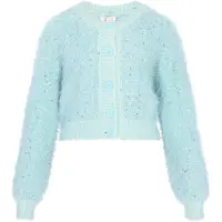 IZIA Casaco de malha aqua