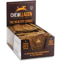Chewllagen Chips De Carne Bovina Petisco Para Cachorro 15cm 50 Peças