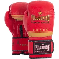 Fullboxing Luvas De Boxe Artificiais Couro Force