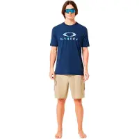 Oakley Apparel Rash Guard Manga Curta Bark Sun