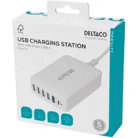 Deltaco Carregador De Parede Usb-c Usbc-mo100