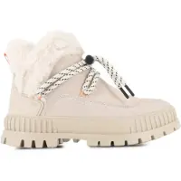 Palladium Botim com fivela 'Pallashock Lo Hiver' bege claro