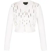 Faina Casaco de malha offwhite
