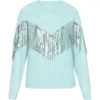 IZIA Pullover aqua