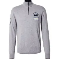 La Martina Pullover navy / azul real / cinzento / branco
