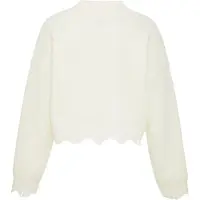 Mymo Pullover branco lã