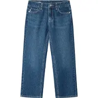 Pepe Jeans para menina. PG20000024A9 Jeans straight fit hw Robyne azul (12años= 152cm), Casual, Algodão, Denim, moda infantil