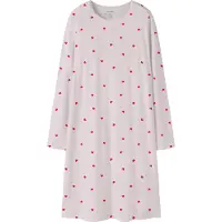 Name It Kids Camisola de pijama cor-de-rosa / vermelho