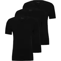 BOSS Camiseta Interior De Manga Curta Com Decote Em V Classic 3 Unidades