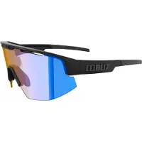 Bliz - Óculos sol - Matrix Matt Black Nano Optics Nordic Ligh Coral Orange W Blue Multi para Unissexo - Preto