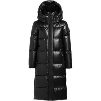 Khujo Sobretudo de inverno 'Rachel2' preto