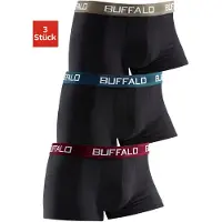 Buffalo Cueca bege escuro / petróleo / vermelho escuro / preto