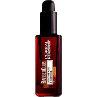 L'Oréal Barber Club Olio per Barba e Viso (Olio per Barba Lunga e Pelle) 30 ml