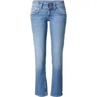 Pepe Jeans para mulher. PL20415982VC Jeans Slim Iconic Gen blue (25/30), Azul, Casual, Algodão, Denim