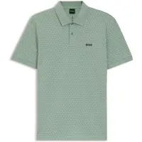 BOSS Polo De Manga Curta Goc Chip Pattern