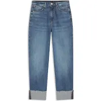 BOSS para mulher. 50552349 Calças de ganga Ballon blue (26/28), Azul, Casual, Algodão, Denim