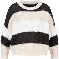 Cloud5ive Pullover bege / preto / branco