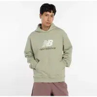 New Balance Sweatshirt 'Athletics' oliveira / verde pastel / branco
