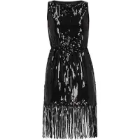 Mymo Vestido de cocktail preto