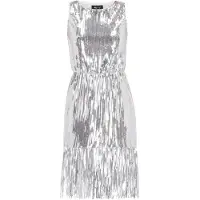 Mymo Vestido de cocktail prata