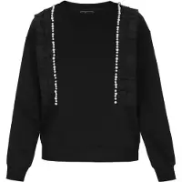 Faina Sweatshirt preto / branco