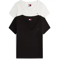 Tommy Hilfiger Camisa preto / branco