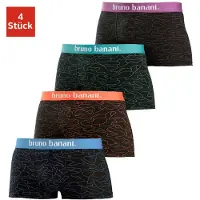 Bruno Banani Boxers azul escuro / coral / preto