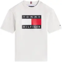 Tommy Hilfiger Camiseta De Manga Curta Heritage Printed Flag