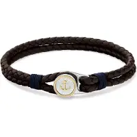 Tommy Hilfiger Leather Bracciale in brown color 2790692 - Length: 19 cm