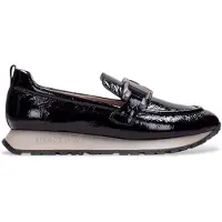 Hispanitas para mulher. HI254386 Mocassins em pele Kansas Rock preto (40), Couro, Plano, 1 a 3cm, Nenhum, Casual