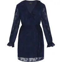 Faina Vestido de cocktail navy
