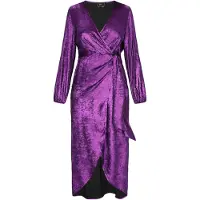 Faina Vestido de festa roxo