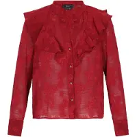 Faina Blusa vermelho