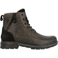 Mustang Botas com atacadores 'Sergio' taupe / preto