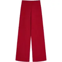 OH APRIL Calças 'Loui' vermelho escuro