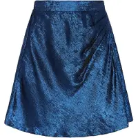 Faina Saia azul ultramarinho