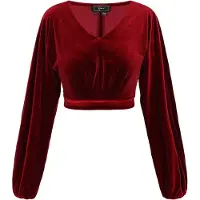 Faina Blusa vermelho