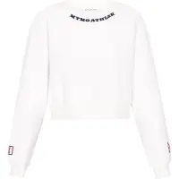 Mymo Sweatshirt marinho / vermelho / offwhite